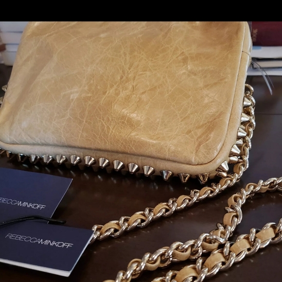 Rebecca Minkoff Flirty Spiked Crossbody Bag Rare - Picture 6 of 12
